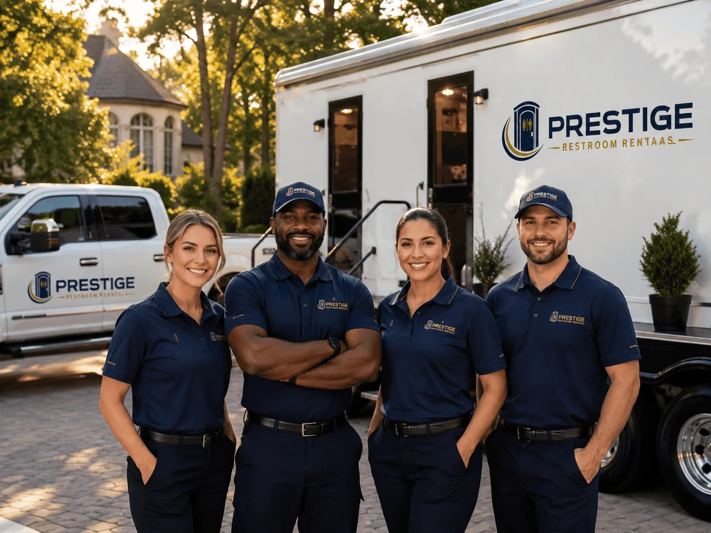 Trusted Luxury Portable Restrooms company in Bernard, IA
